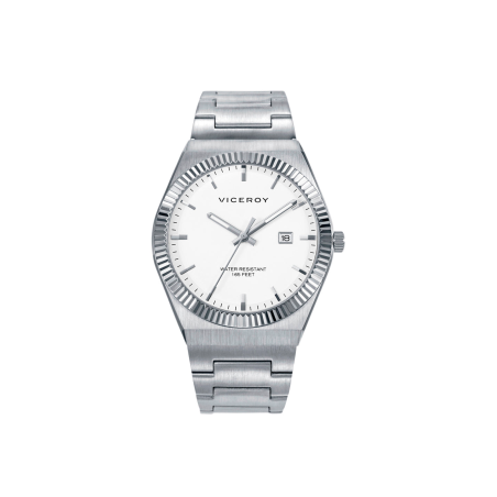 Reloj Viceroy Acero Esfera Blanca 401433-07