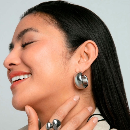 Pendientes Viceroy Acero  Aro Abierto 14291E01000