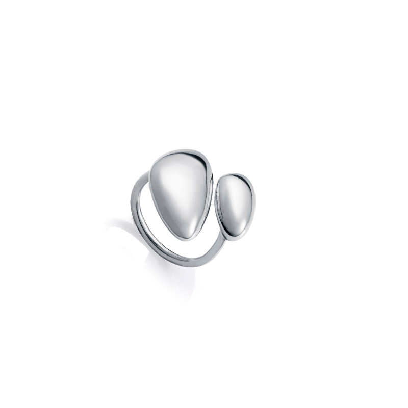 Anillo Viceroy Acero Volumen Abierto 14296A0