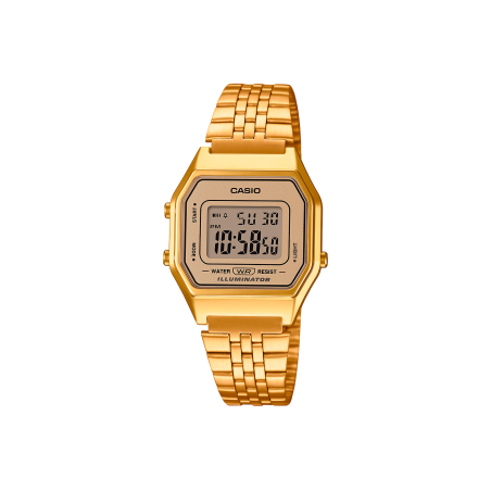 Reloj Casio Vintage Iconic Acero Dorado LA680WEGA-9ER
