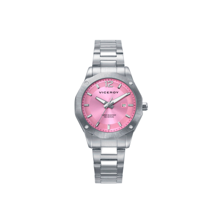 Reloj Viceroy Acero Esfera Rosa 401302-75