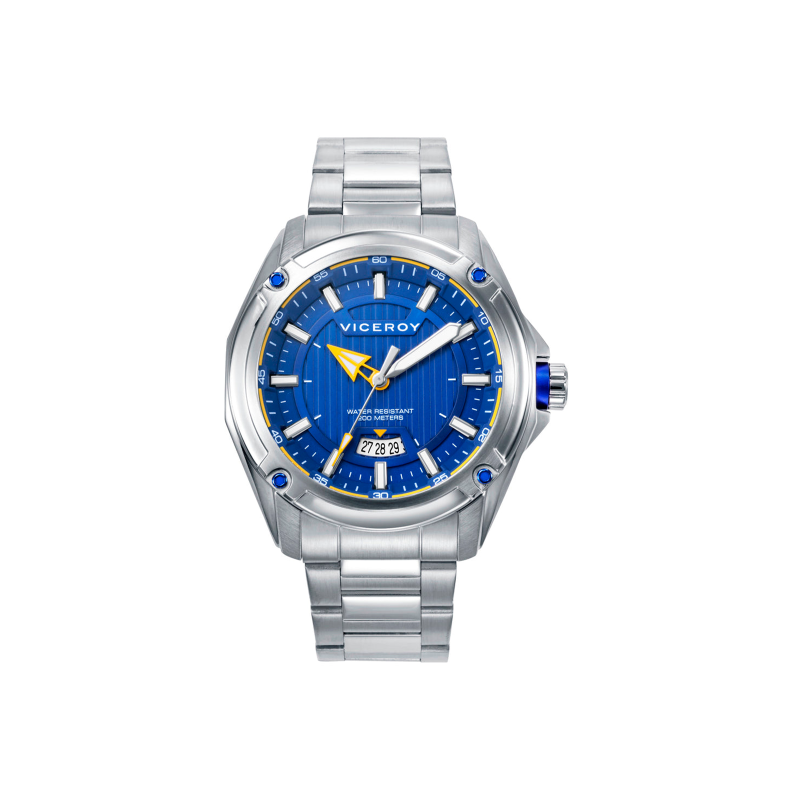 Reloj Viceroy Acero Esfera Azul 401439-37