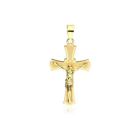 Cruz grande Oro 18k con Cristo