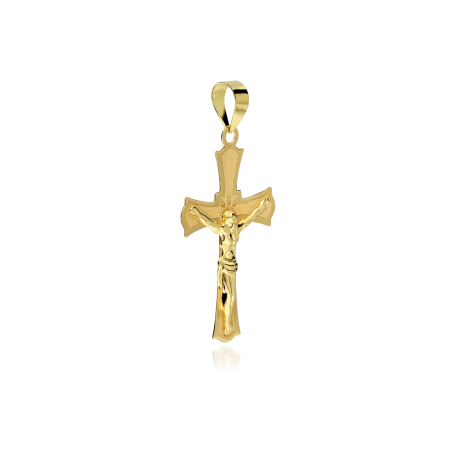 Cruz grande Oro 18k con Cristo