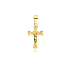 Cruz mediana Oro 18k con Cristo