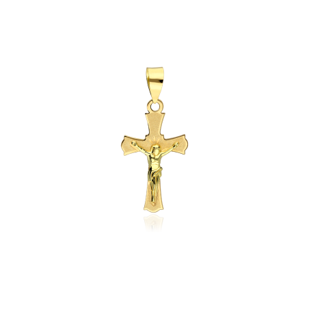 Cruz mediana Oro 18k con Cristo