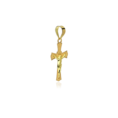 Cruz mediana Oro 18k con Cristo