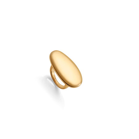 Anillo Viceroy Acero Dorado Plano 14293A01612