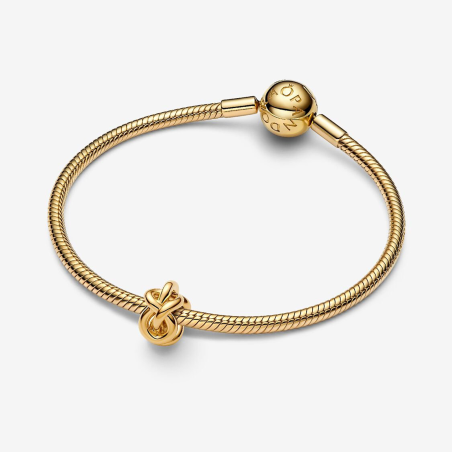 Charm Pandora Nudo Infinito Dorado 763755C00
