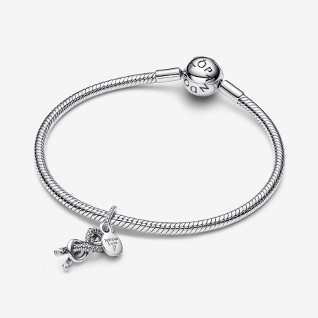 Charm Pandora Colgante Nudo Infinito Pavé 793780C01