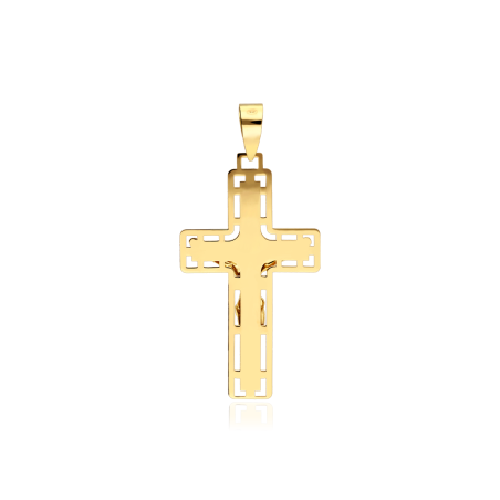 Colgante Cruz Oro 18k "Medina"
