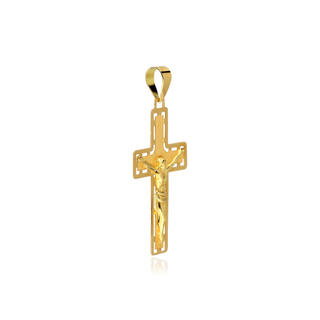 Colgante Cruz Oro 18k "Medina"