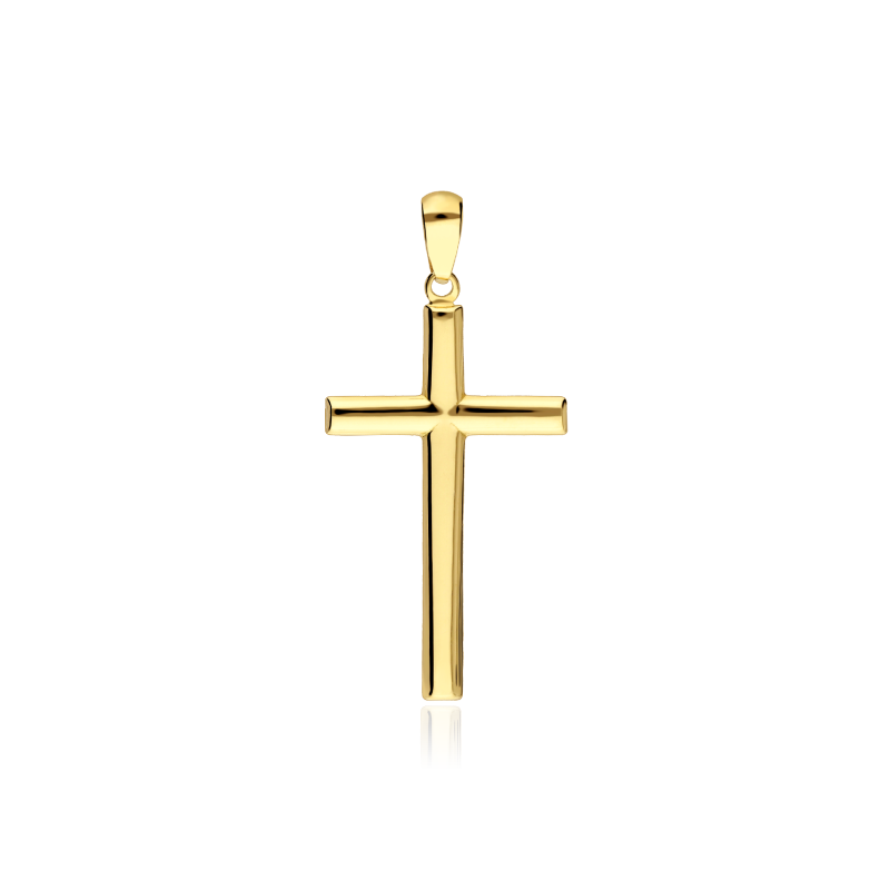 Colgante Cruz Oro 18k "Dionisio"