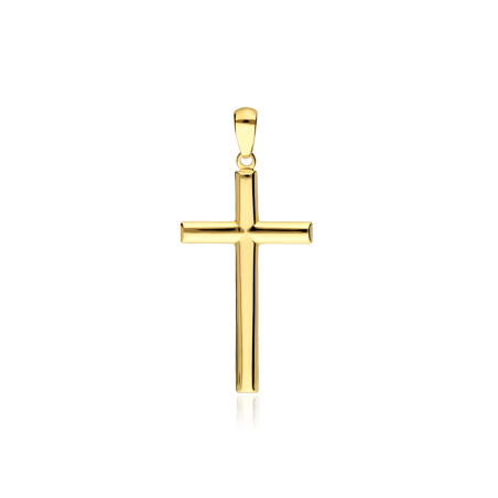 Colgante Cruz Oro 18k "Dionisio"