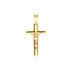 Colgante Cruz Oro 18k "Lucas"