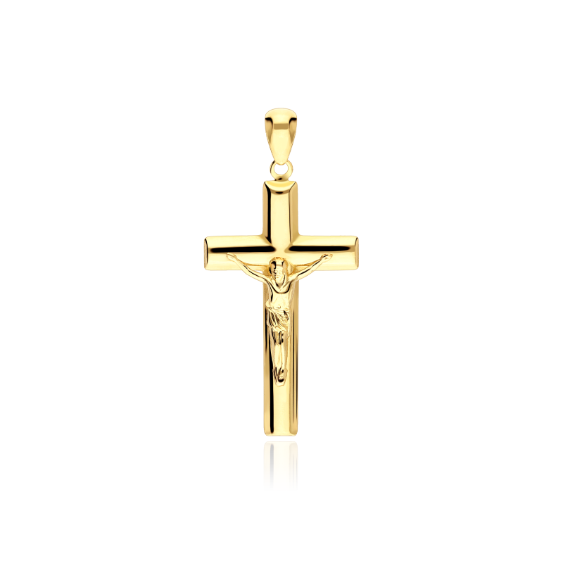 Colgante Cruz Oro 18k "Lucas"