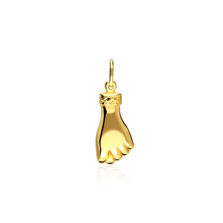 Colgante Puño Oro 18k "Higse"