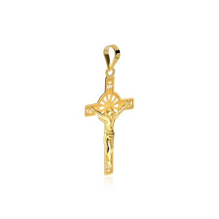 Colgante Cruz Oro 18k "Cristiana"