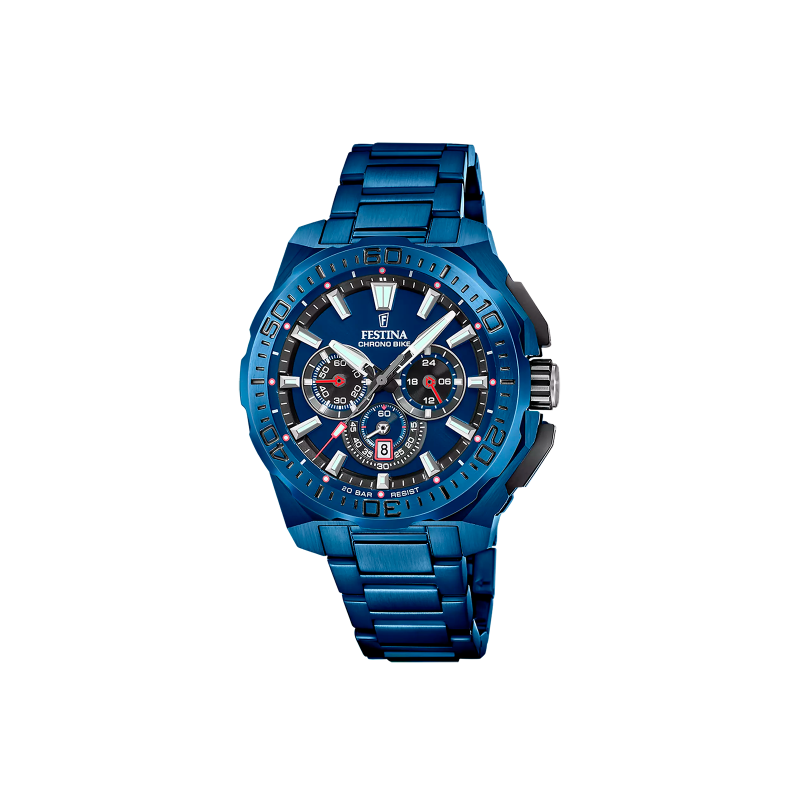 Reloj Festina Chrono Bike Azul Correa Intercambiable F20729/1