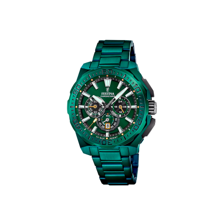 Reloj Festina Chrono Bike Verde Correa Intercambiable F20730/1