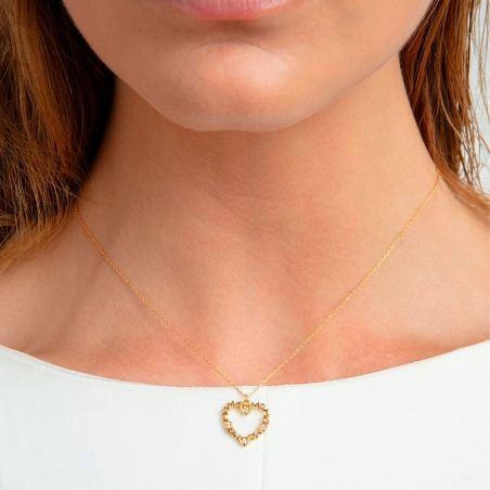 Collar Viceroy Plata Corazón "Mamá" 13248C100-30