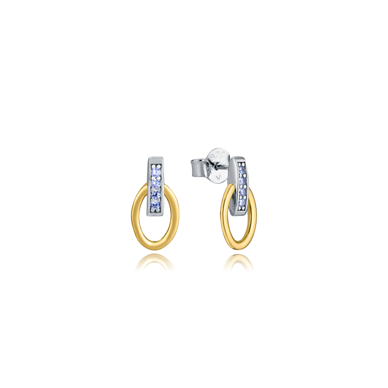 Pendientes Viceroy Plata Baño Rodio Bicolor 9158E100-30 Pendientes Viceroy Plata Baño Rodio Bicolor 9158E100-30
