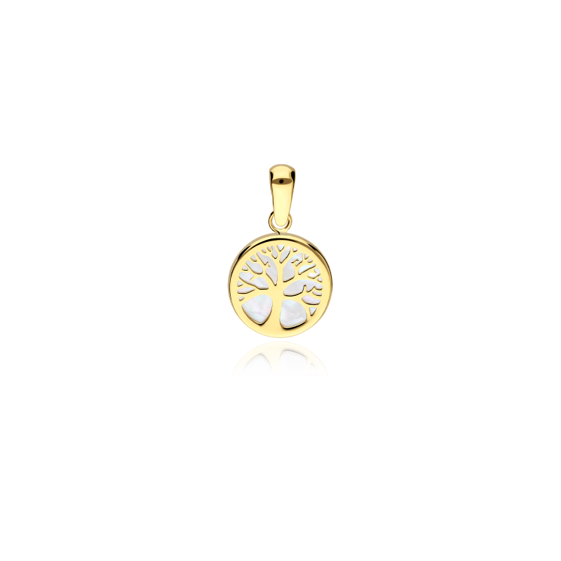 COLGANTE "HIALEAH" ARBOL DE LA VIDA ORO 18K