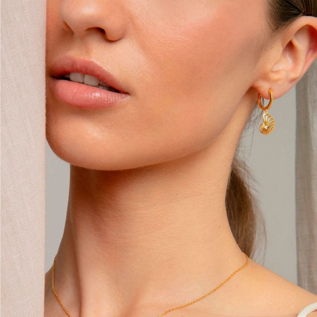 Pendientes Viceroy Plata Baño Oro Caracola 2336E100-30