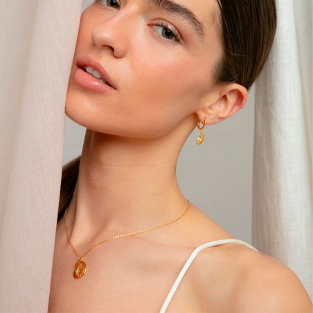 Collar Viceroy Plata Baño Oro Caracola 2336C100-30