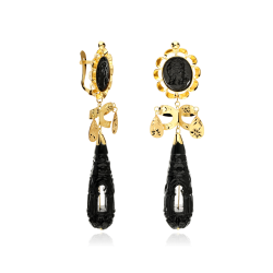 Pendientes Oro 18k  Lucrecia 