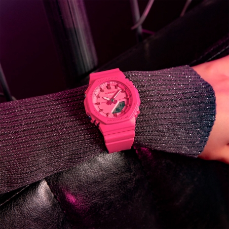 Reloj Casio Analógico Y Digital Rosa GMA-P2100PP-4AER