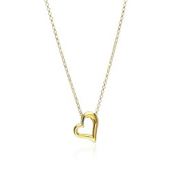 Gargantilla Plata con baño Oro 18k "Leila"