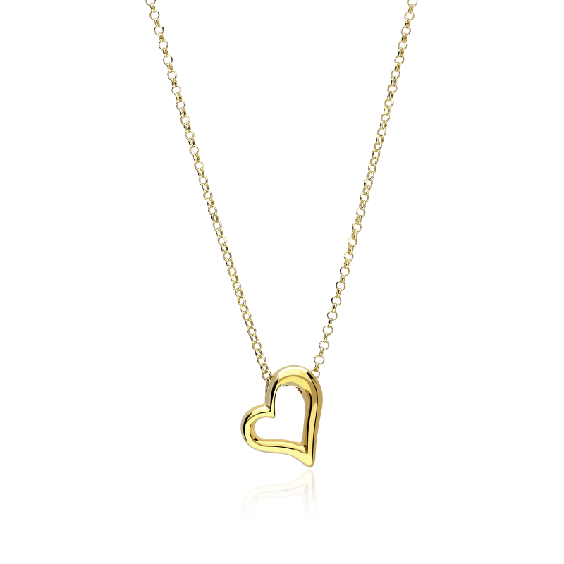 Gargantilla Plata con baño Oro 18k "Leila"