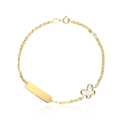 Esclava Oro 18k perlas y nácar "Nacre"