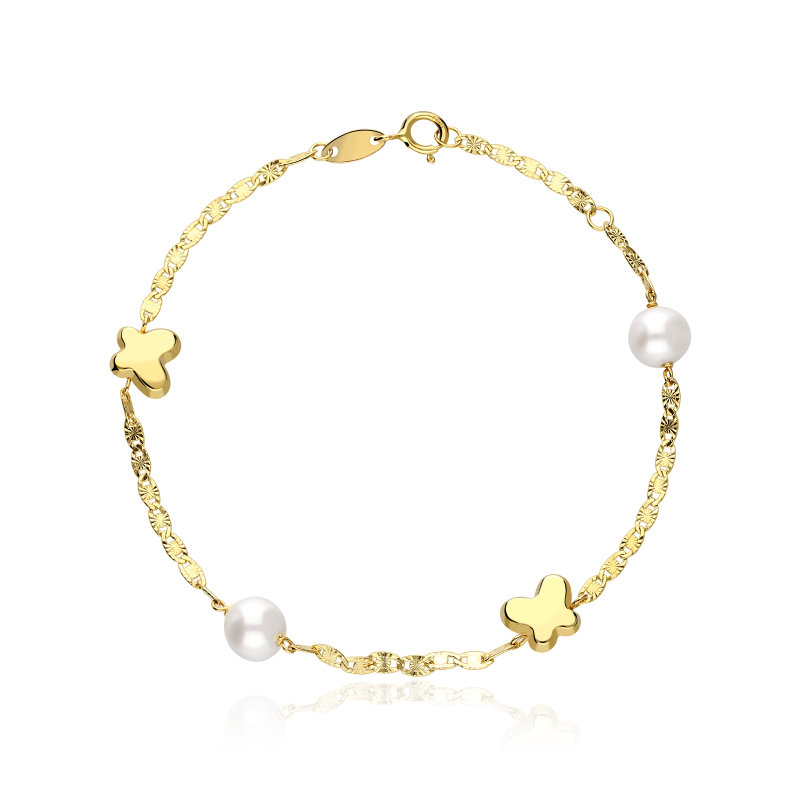 PULSERA "AURORA FLY" ORO 18K