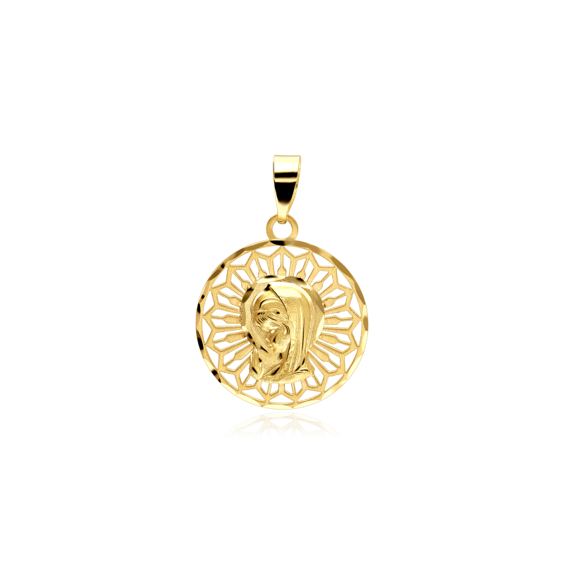 Medalla Oro 18k "Virgen Niña"