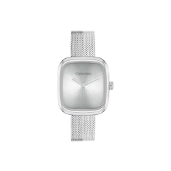 Reloj Calvin Klein Acero Rectangular 25100098