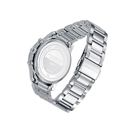 Reloj Viceroy Niño Acero Esfera Azul Y Blanca 401429-04