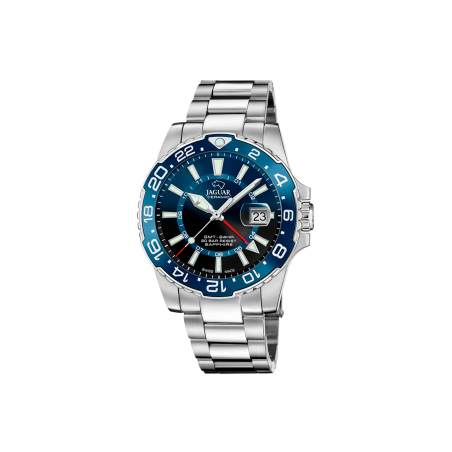 Reloj Jaguar Swiss Made Ceramic Esfera Azul J1011/2