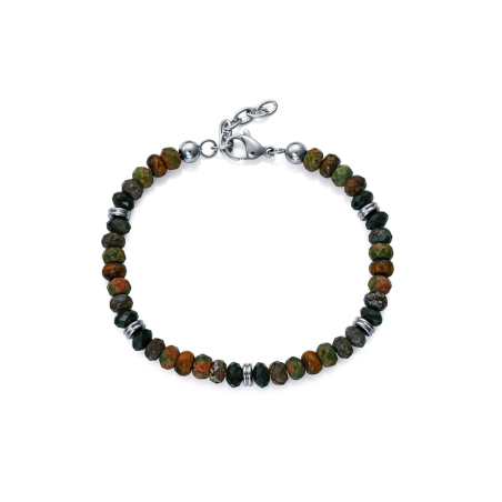 Pulsera Viceroy Acero Y Piedras Naturales 14314P01011