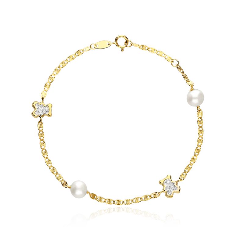 Pulsera "Baby Bear" Oro 18k