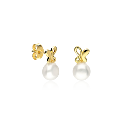 Pendientes Oro 18k y Perlas "Spirit"