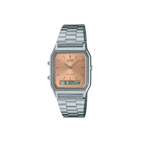 Reloj Casio Edgy Collection Esfera Blanca AQ-230A-7AMQYES