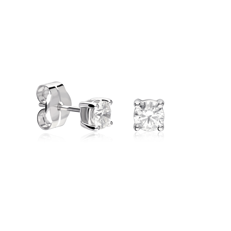 Pendientes Oro 18k y diamantes VS2 1cts "Roma"