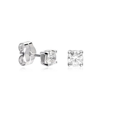 Pendientes Oro 18k y diamantes VS2 1cts "Roma"