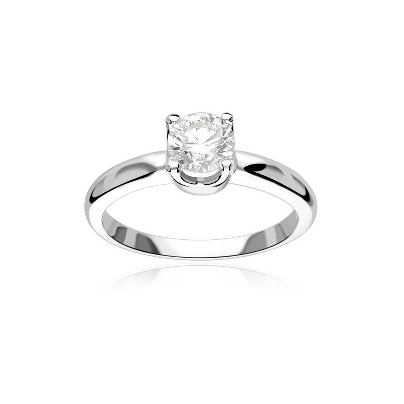 Anillo Oro 18k y diamante VS2 0.70cts "Roma"