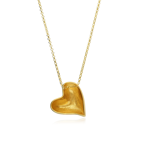 Gargantilla Plata Baño Oro 18k "Munsmawa"