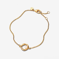 Pulsera Pandora Shine y perla cultivada 563830C01
