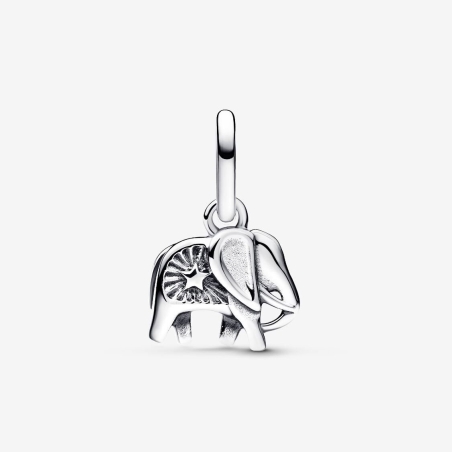 Charm Pandora Mini Colgante Elefante Turquesa 793858C01