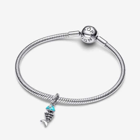 Charm Colgante Pandora Espina de Pez Turquesa 793894C01